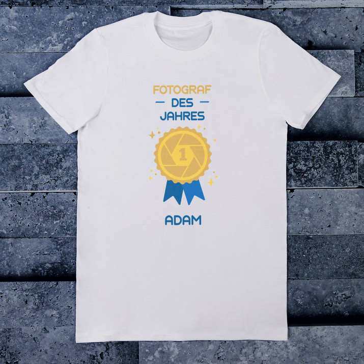 Fotograf des Jahres - T-Shirt mit Aufdruck für Damen