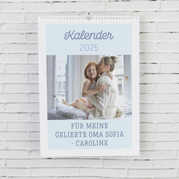 Fotokalender Pastell - Wandkalender