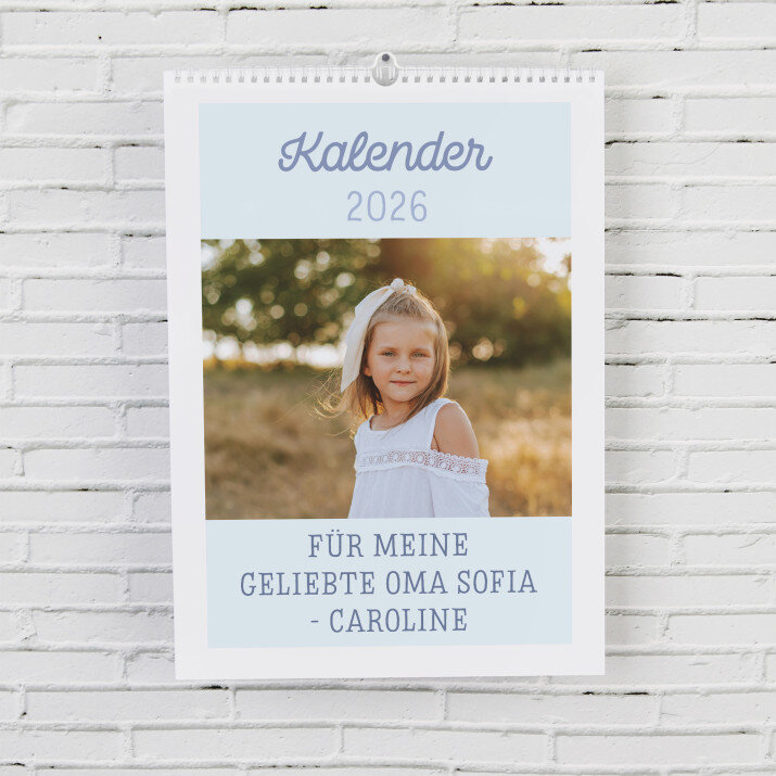 Fotokalender Pastell - Wandkalender