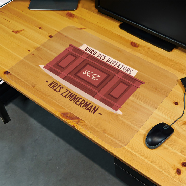 Büro des Direktors - Schreibtischunterlage
