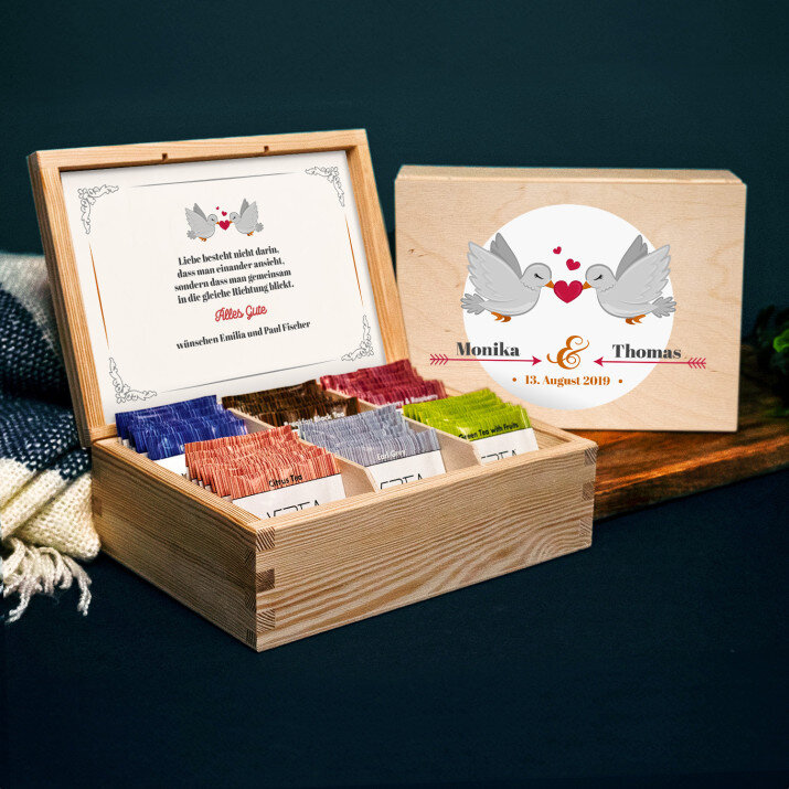 Tauben - Teebox