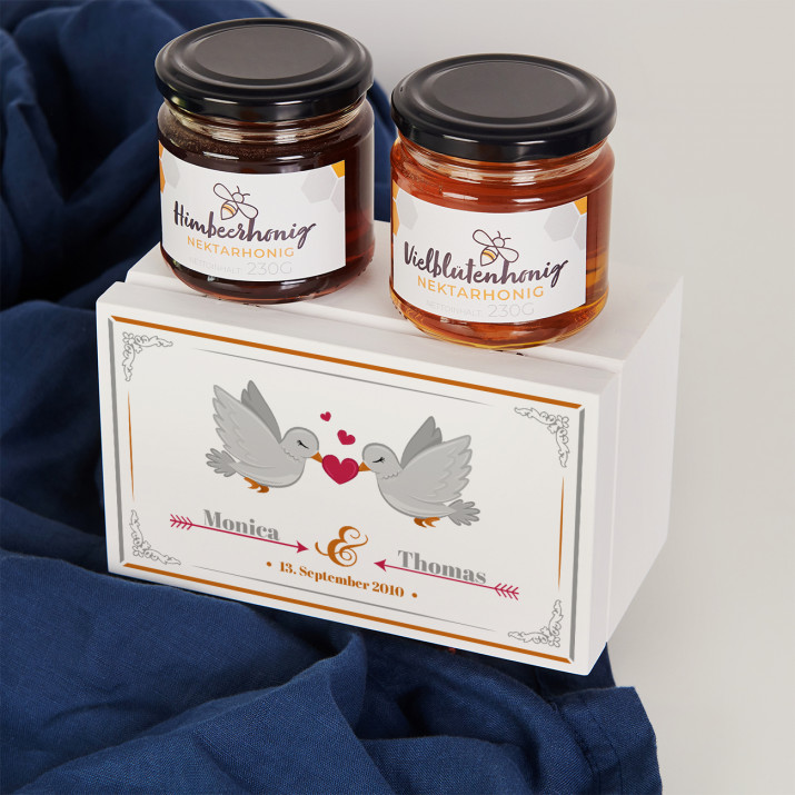 Tauben - Honig-Geschenkset