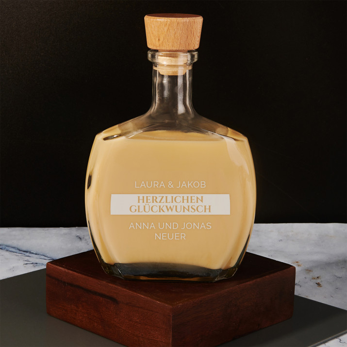 Herzlichen Glückwunsch - Alkoholkaraffe