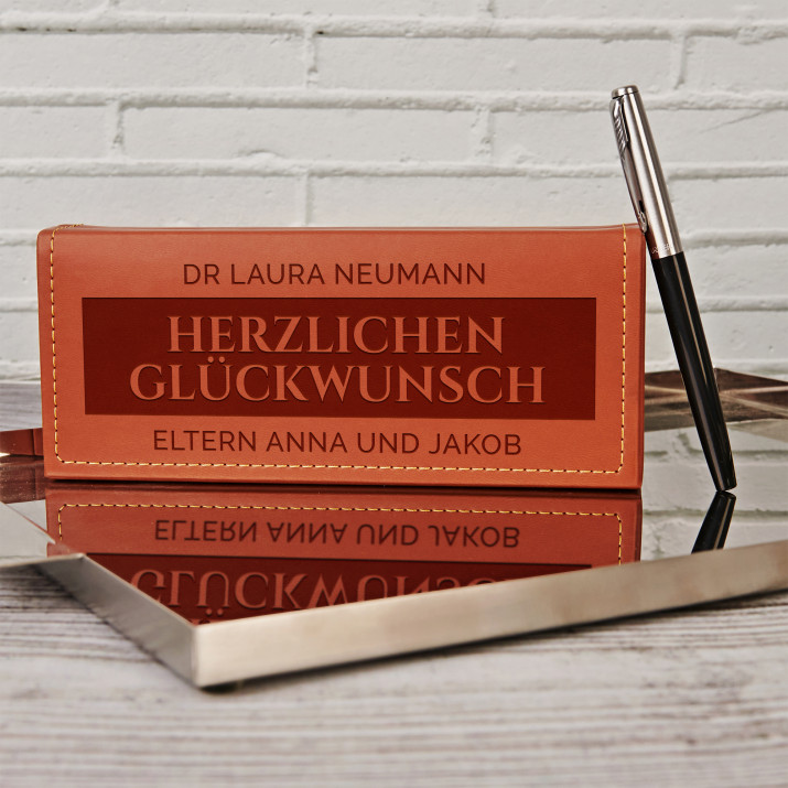 Herzlichen Glückwunsch - Füller Parker im Etui