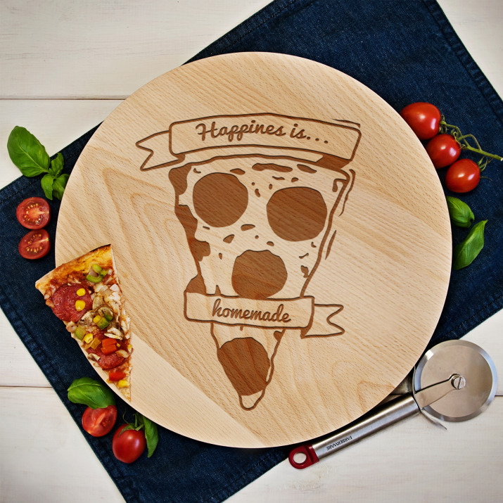 Happines is homemade - Drehbrett