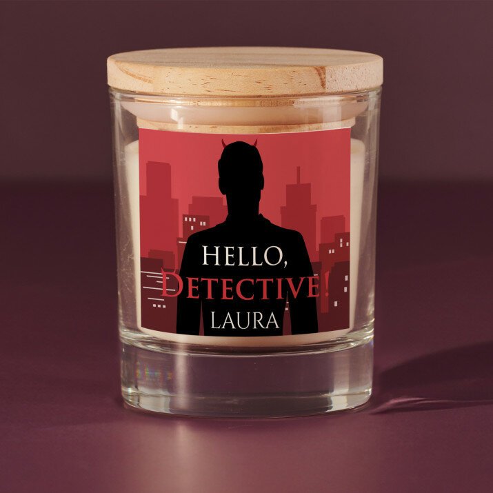 Hello detective - Duftkerze