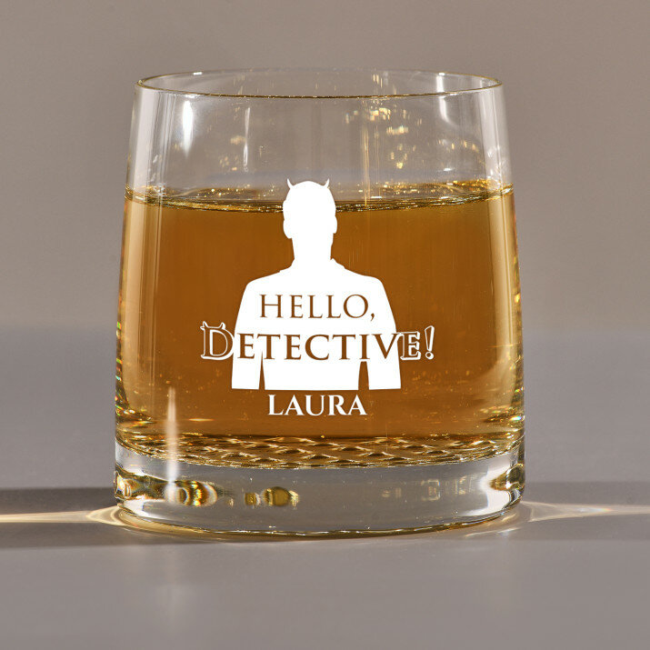 Hello detective - Whiskyglas