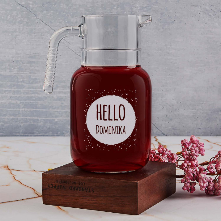 Hello - Glaskrug