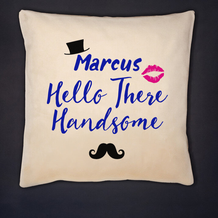 Hello handsome - Kissen