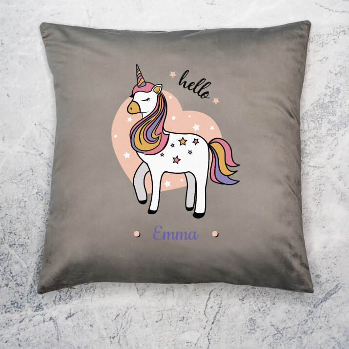 Hello unicorn - Kissen