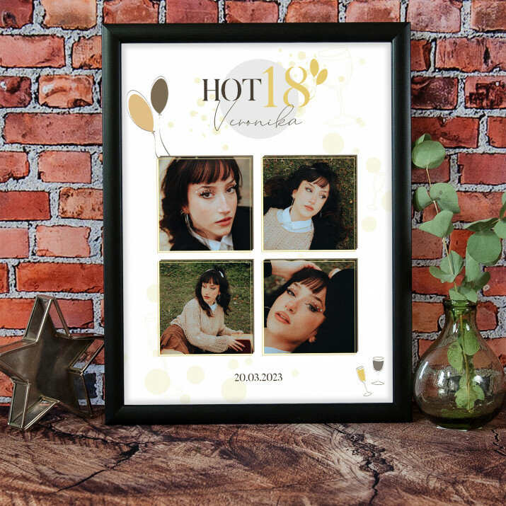 Hot 18 - Collage aus Fotos