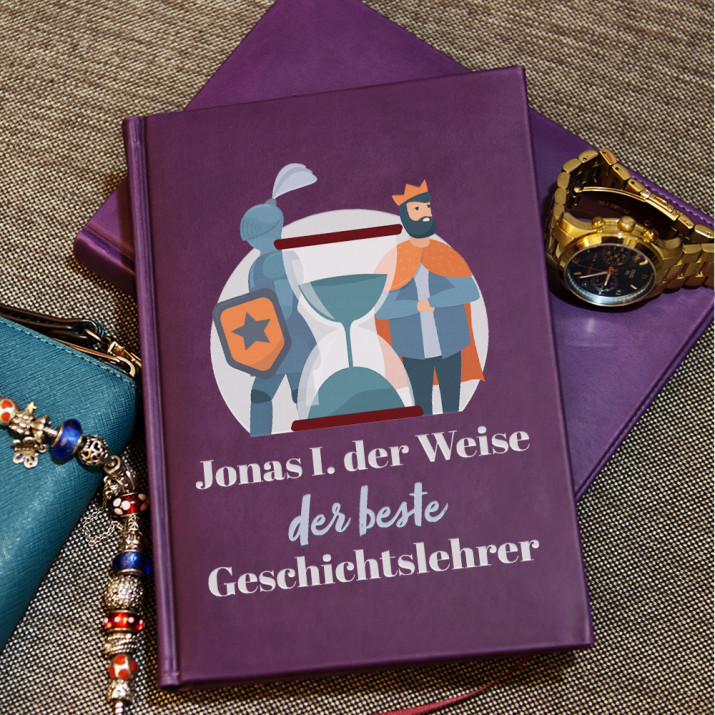 I. der Weise - Notizbuch A5 mit Aufdruck