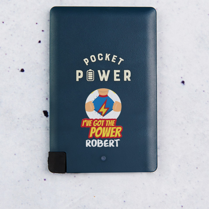 I`ve got the power - Powerbank im Kreditkartenformat