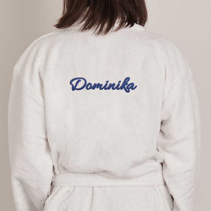 Name 2 - Damen Bademantel