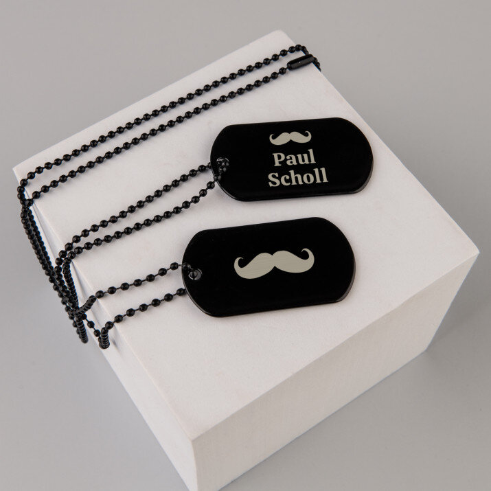 Vorname und Nachname 2 - Erkennungsmarke