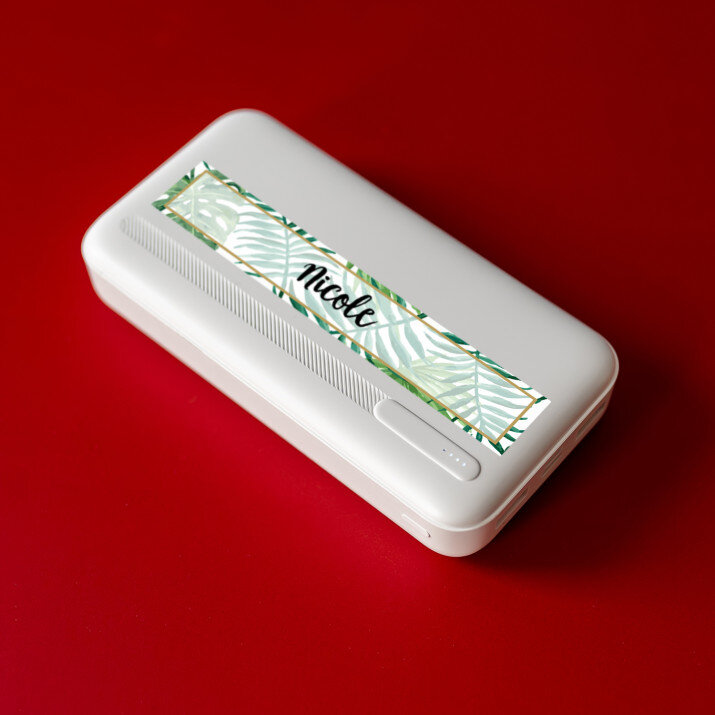 Name Blumen - Powerbank 20000 mAh