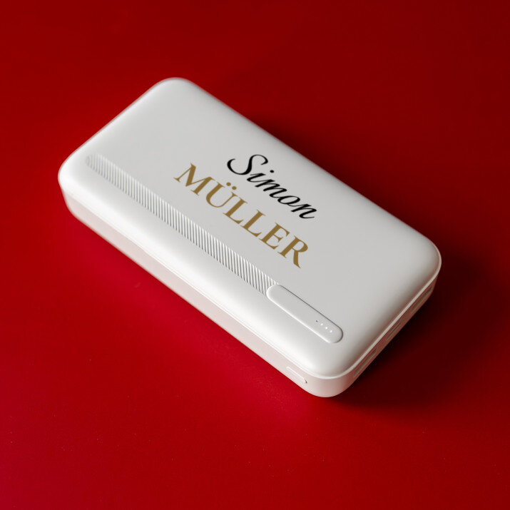 Vor - und Nachname - Powerbank 20000 mAh