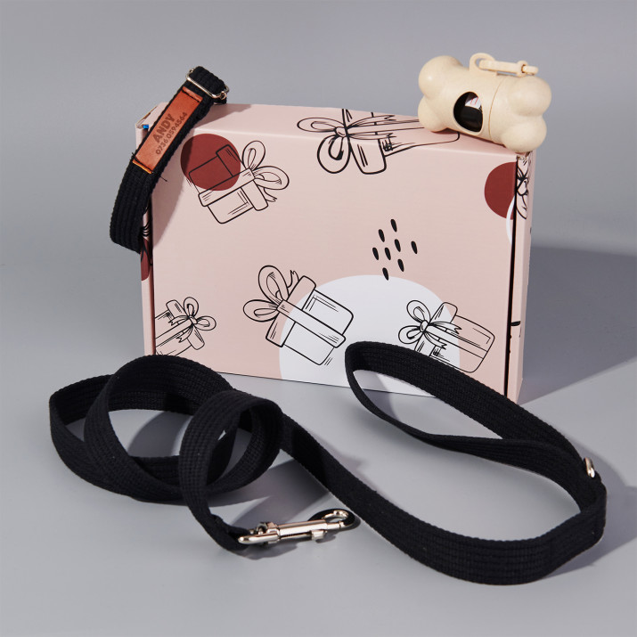 Name + nummer 2 - Geschenkset für Hunde