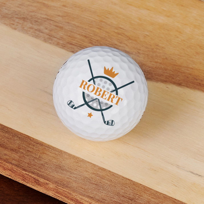 Name - Personalisierte Golfbälle