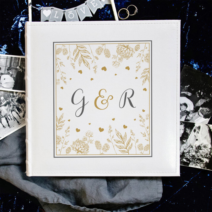 Initialen - personalisiertes Fotoalbum