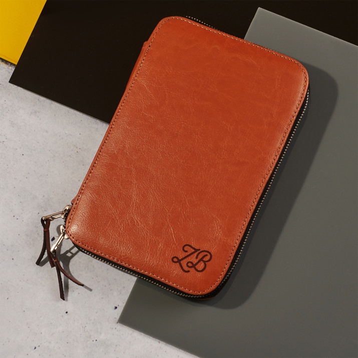 Initialen - Leder Organizer