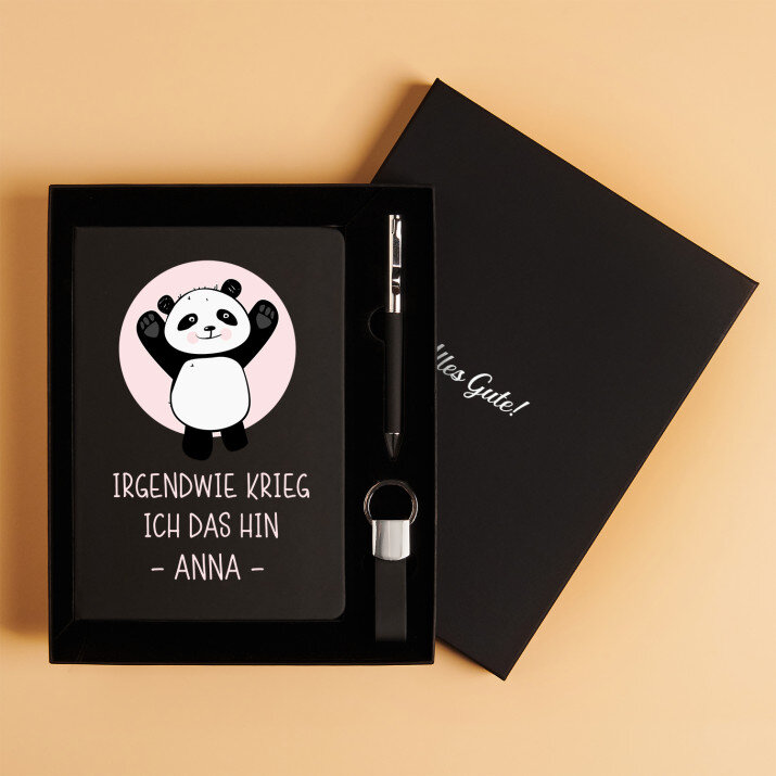 Ich kriege es irgendwie hin - Set mit Notizbuch