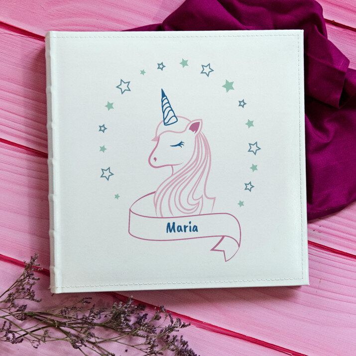 Einhorn - personalisiertes Fotoalbum