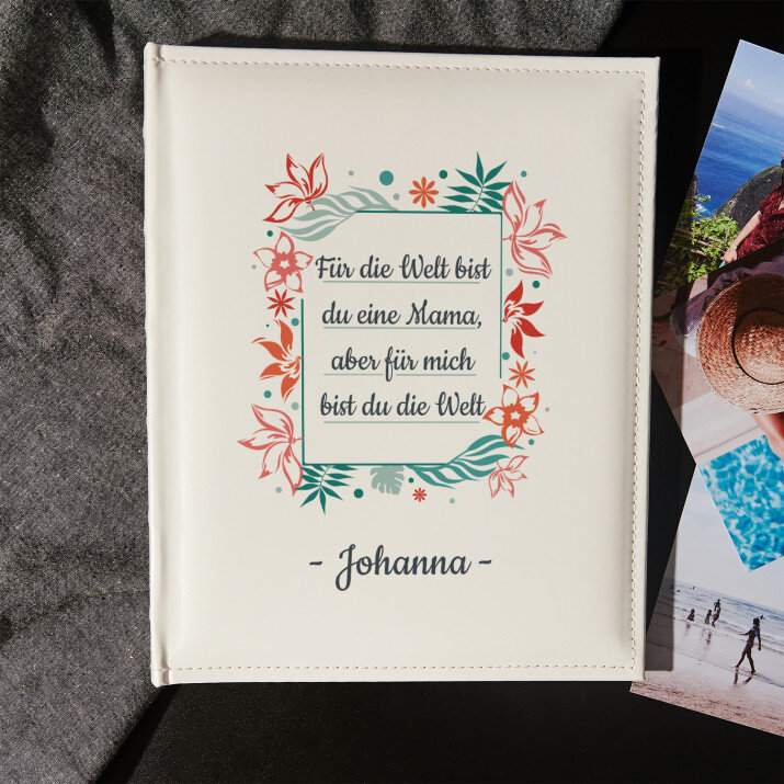 Du bist Mama - personalisiertes Fotoalbum
