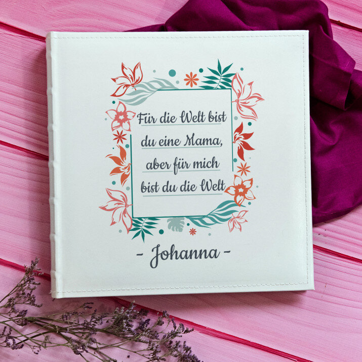 Du bist Mama - personalisiertes Fotoalbum