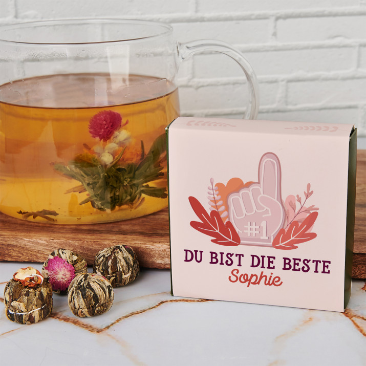 Du bist die Beste - Blühender Tee