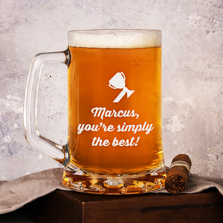 Simply the best - Personalisierter Bierkrug