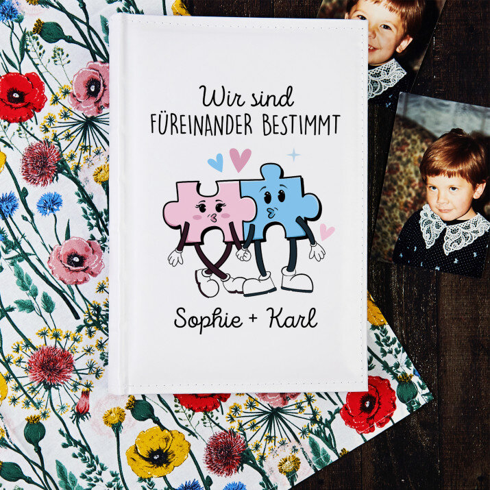 Wir sind füreinander bestimmt - personalisiertes Fotoalbum
