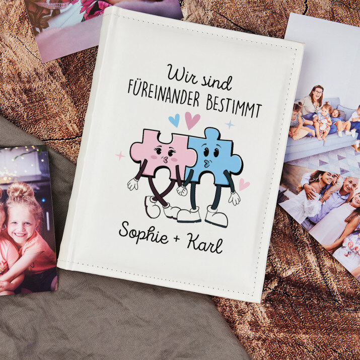 Wir sind füreinander bestimmt - personalisiertes Fotoalbum