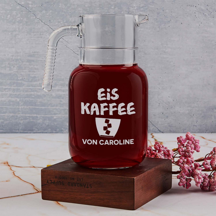 Eiskaffee - Glaskrug
