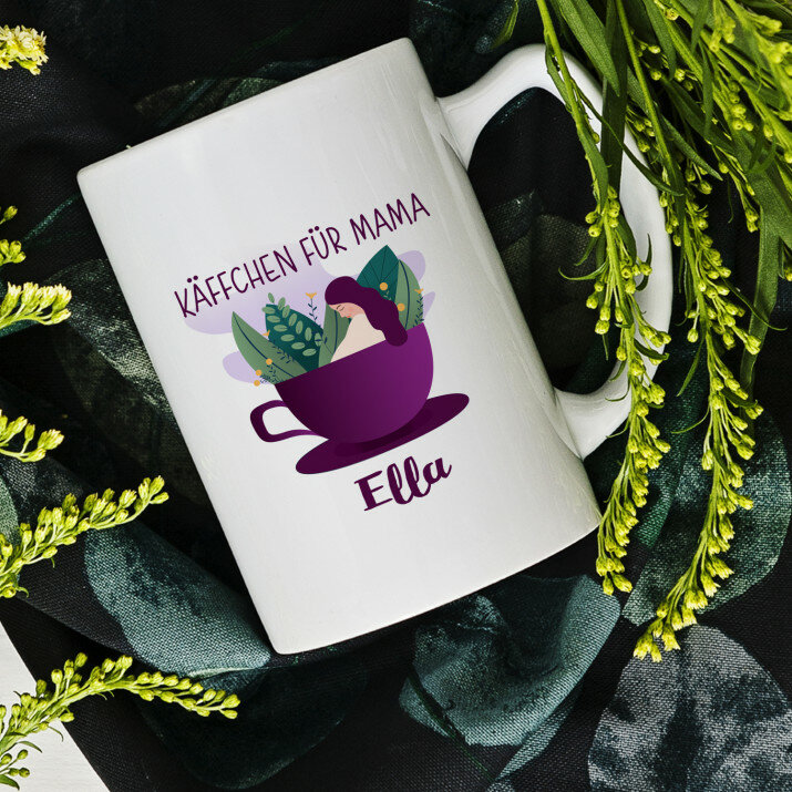 Käffchen für MAMA - personalisierte Tasse