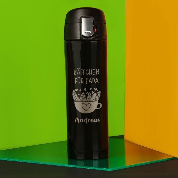 Käffchen für papa - Thermobecher 440 ml
