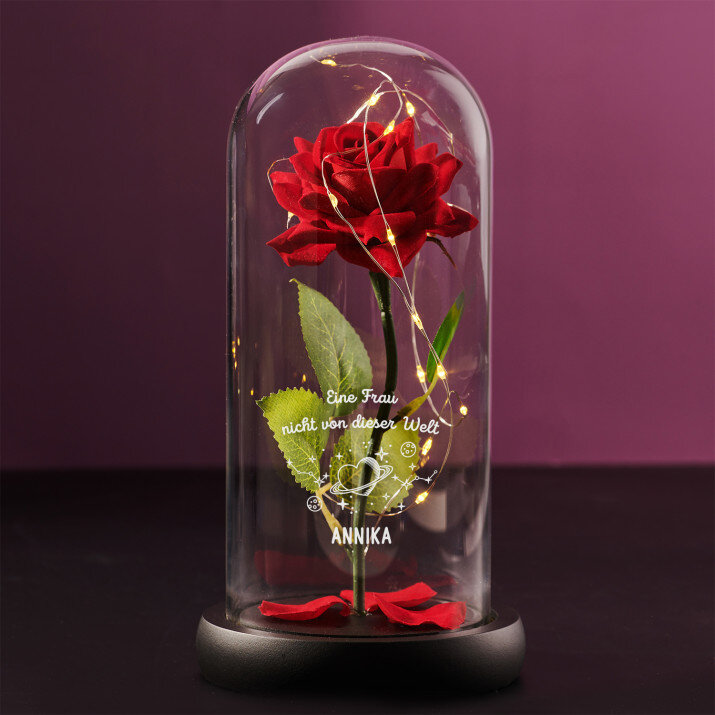 Nicht von dieser Welt - Ewige Rose Im Glas