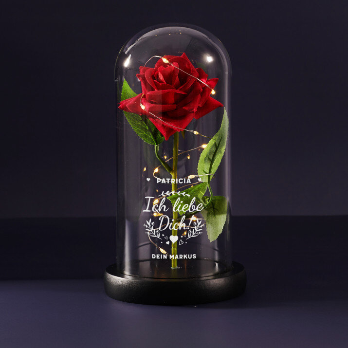 Ich liebe dich 2 - Ewige Rose Im Glas
