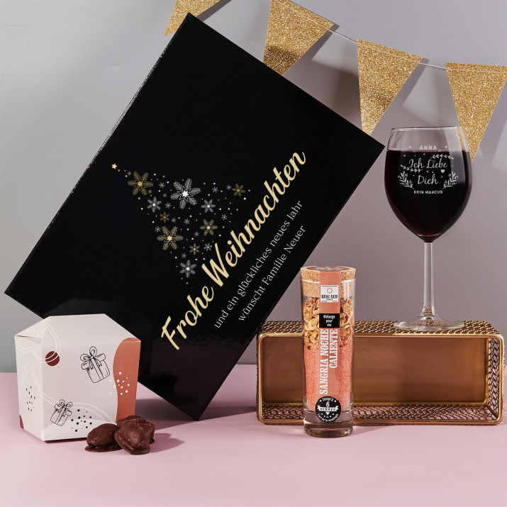 Ich liebe dich 2 - Geschenkset für den Weinliebhaber