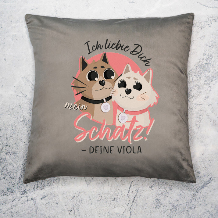 Ich liebe dich, mein Schatz - Kissen