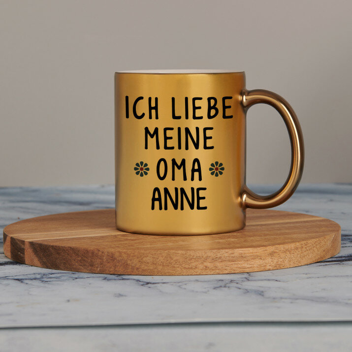 Ich liebe meine oma - Goldbecher
