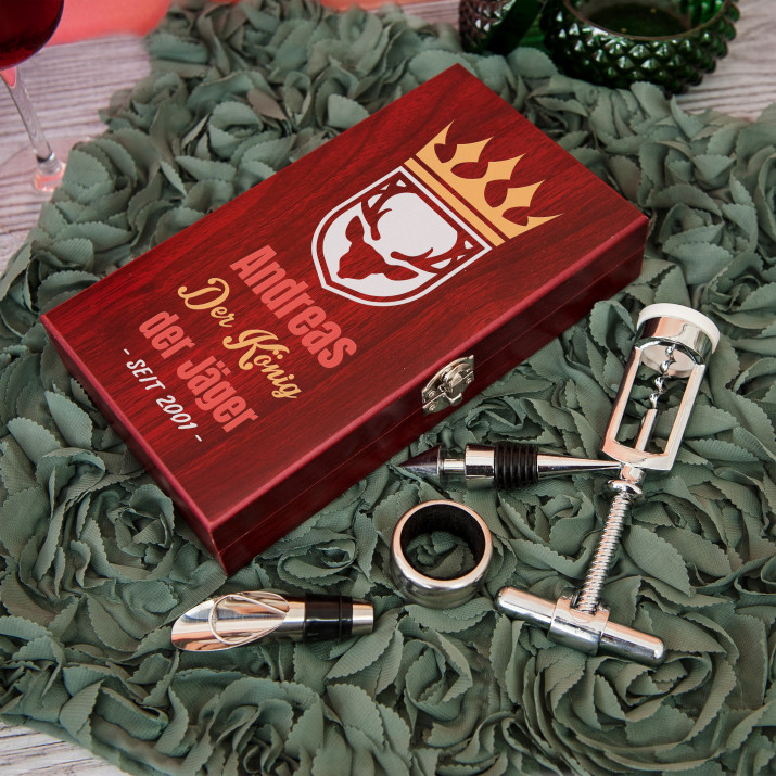 König der Jäger - Weinset