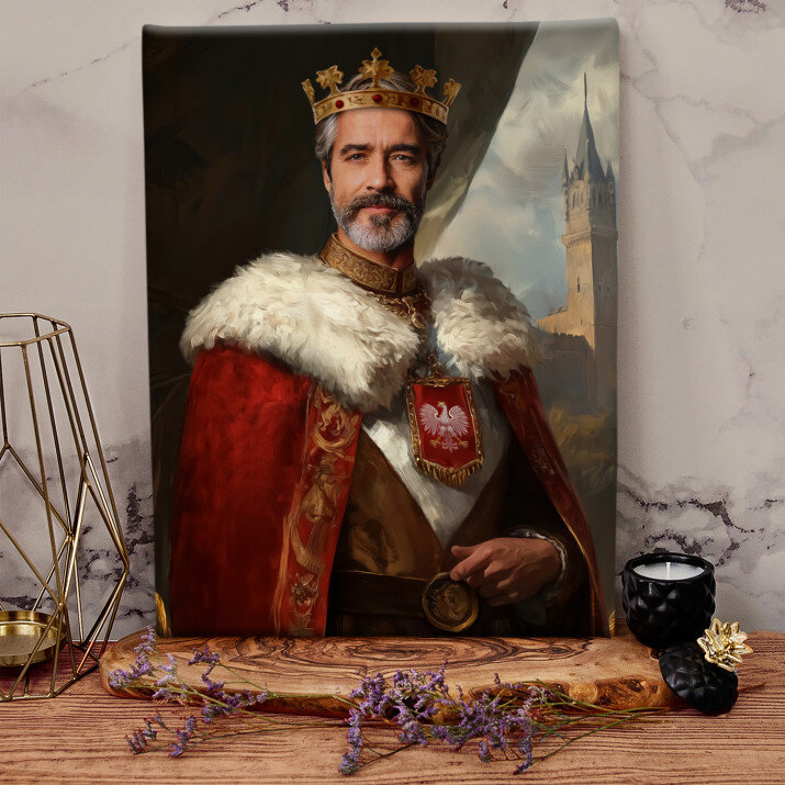 König von Polen - Königsporträt