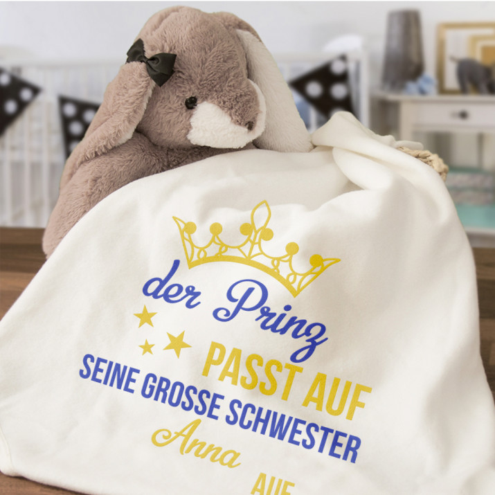 Prinz passt auf - Kapuzenhandtuch