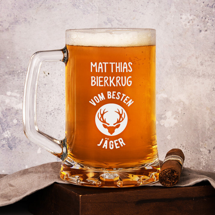 vom besten Jäger - Bierkrug