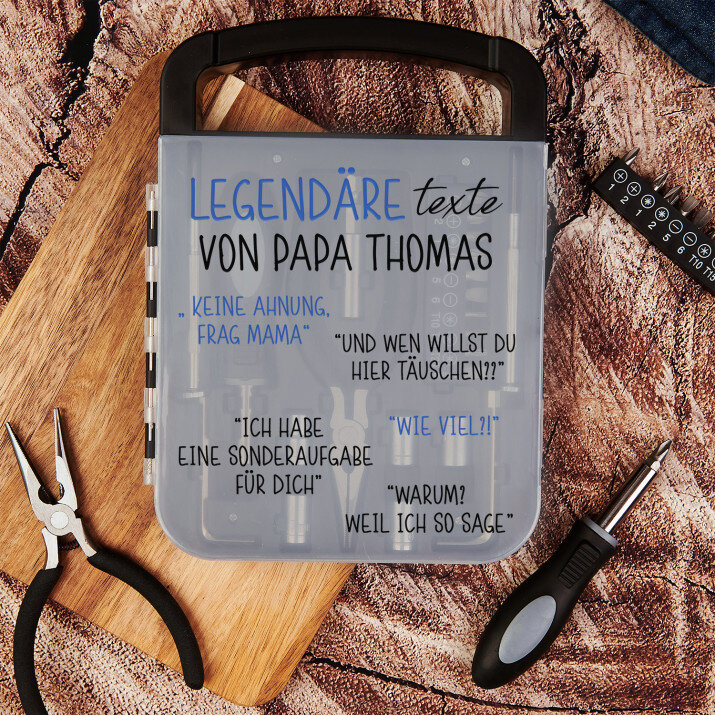 Papas legendäre Texte - Werkzeugset