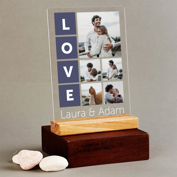 Love Namen - Druck auf Acrylglas