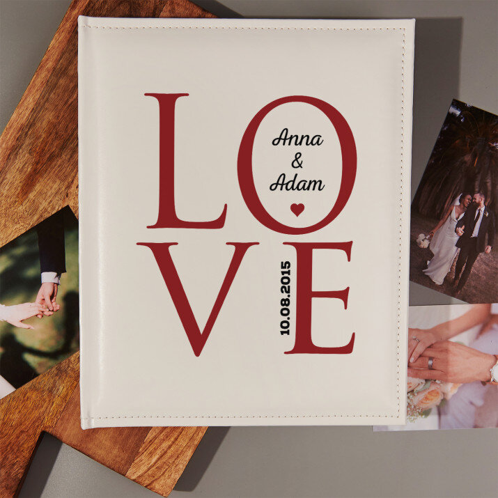 Love togehter - personalisiertes Fotoalbum