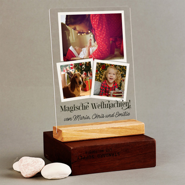 Magische Weihnachten - Druck auf Acrylglas