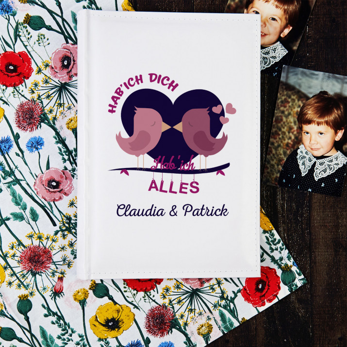 Hab`ich dich, hab ich alles - personalisiertes Fotoalbum